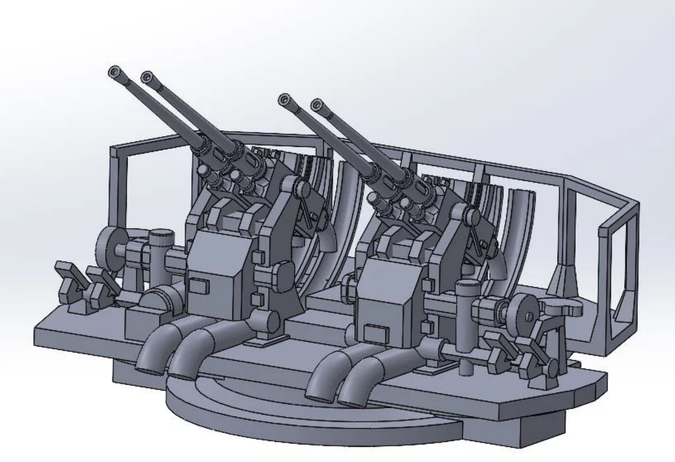 Bofors 40 mm L/60 Gun Set, 1:350