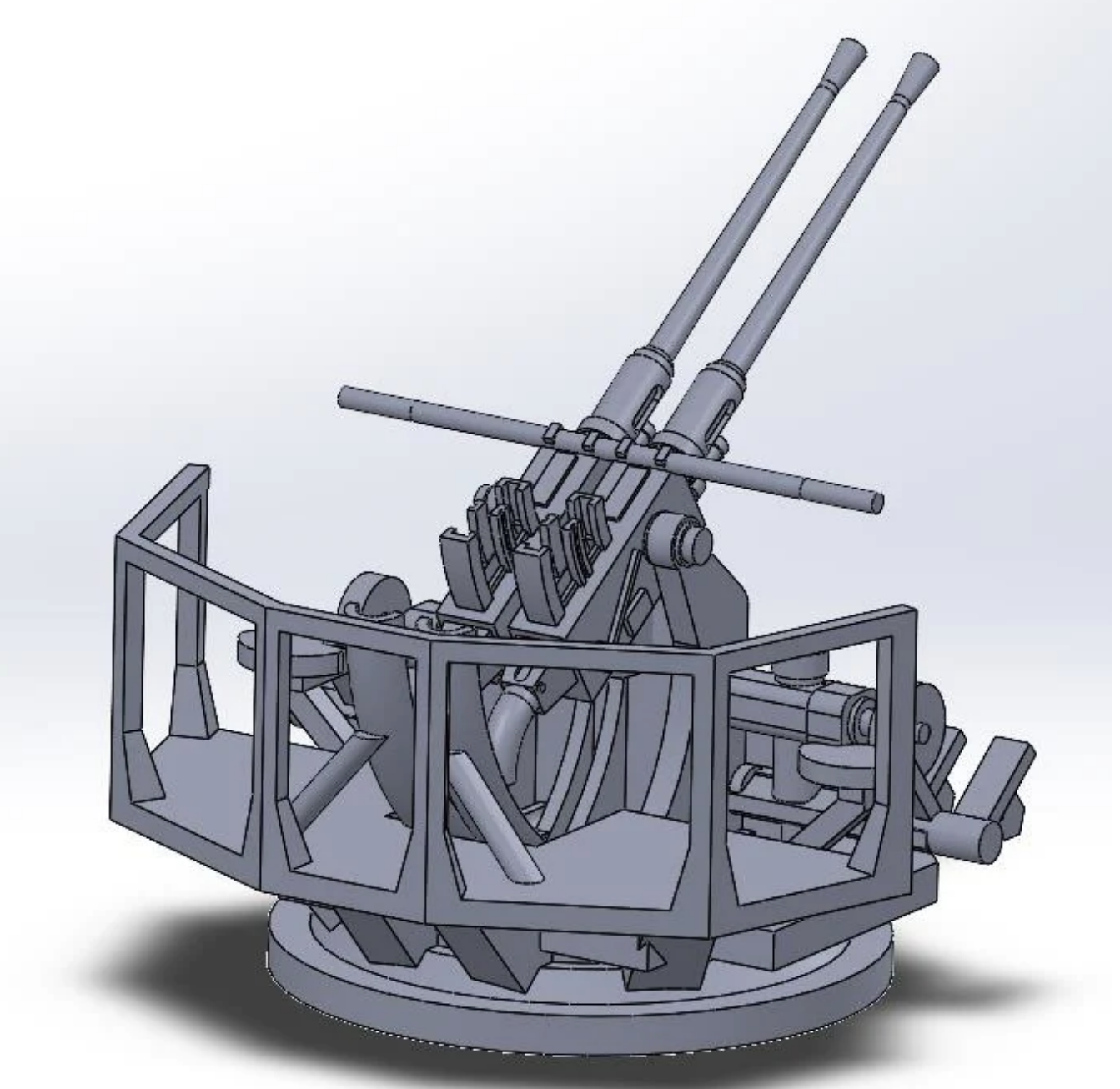 Bofors 40 mm L/60 Gun Set, 1:350